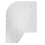 Sea Brackets Small Offset Trolling Motor Plate SEA2306